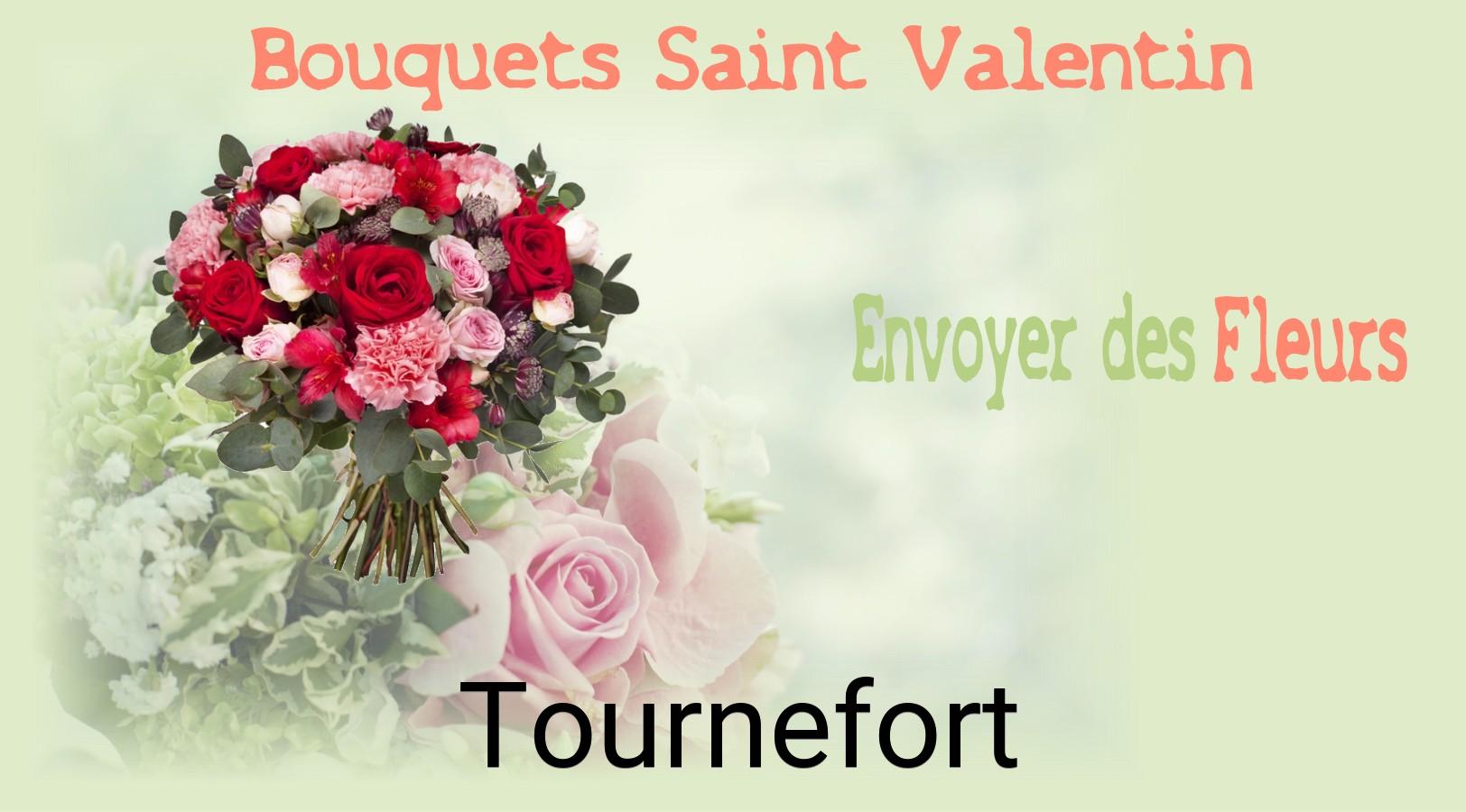 Roses de Saint-Valentin livrées à Tournefort